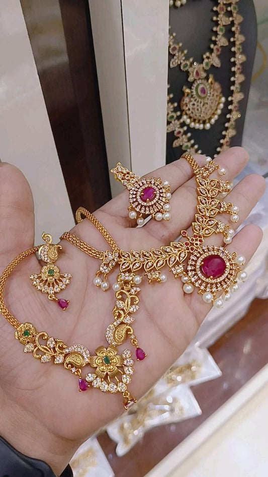 Nikita Diamond Set With Work